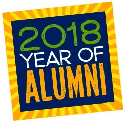 Year of Alumni badge